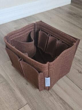 Speedy Felt Organizer Caddy in Brown